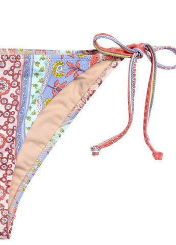 Цветные купальные трусики с абстрактным узором H&M