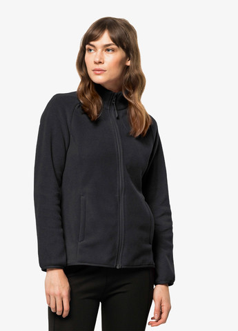 Черная демисезонная куртка Jack Wolfskin MOONRISE 3IN1