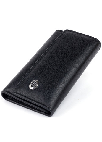 Женский кожаный кошелек-ключница 12,3х7,3х1 см st leather (229458724)