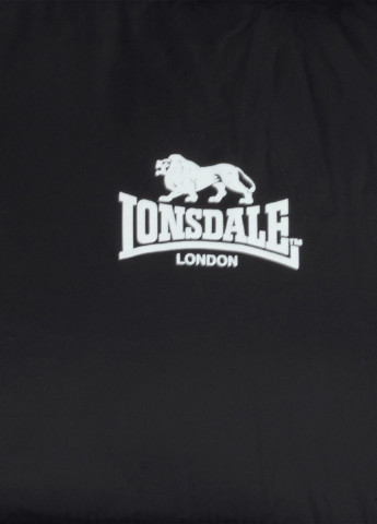 Черная демисезонная куртка Lonsdale
