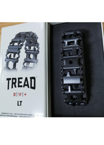 Браслет-мультитул Leatherman Tread Black + кріплення на годинник No Brand (254522487)