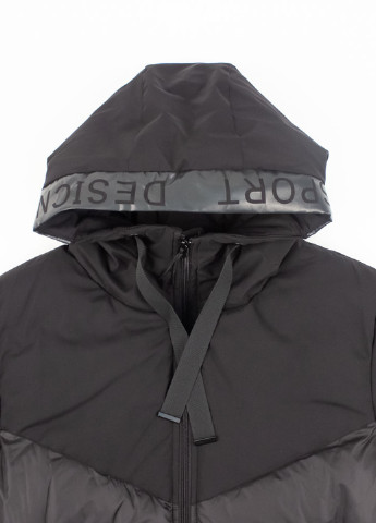 Черная зимняя куртка зимняя мужская черная Remain