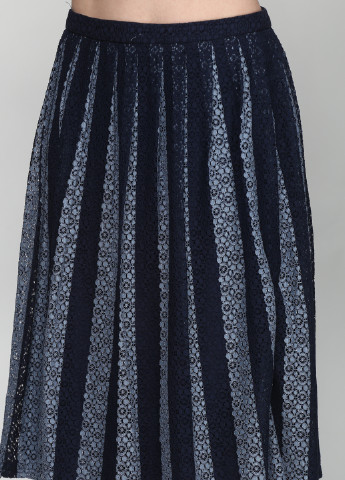 Темно-синяя кэжуал в полоску юбка Miami Style мини