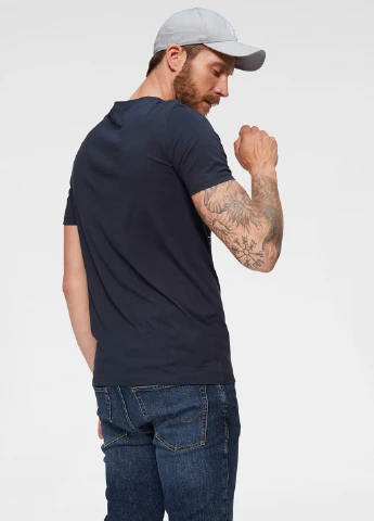 Синя футболка Jack & Jones