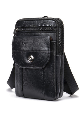 Чоловіча шкіряна сумка на пояс 11х18,5х4 см Vintage (252416335)