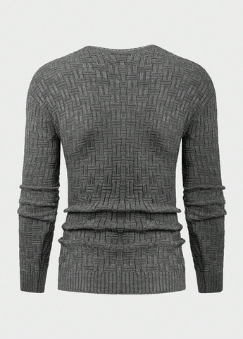 Темно-серый демисезонный джемпер джемпер SHEIN