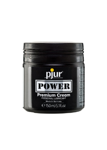 Густа змазка для фістингу та анального сексу POWER Premium Cream 150 мл на гібридній основі Pjur (254583450)