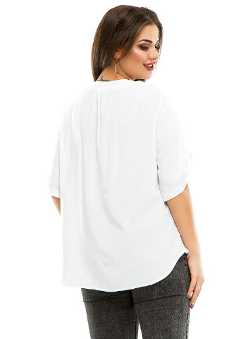 Белая летняя блуза Demma