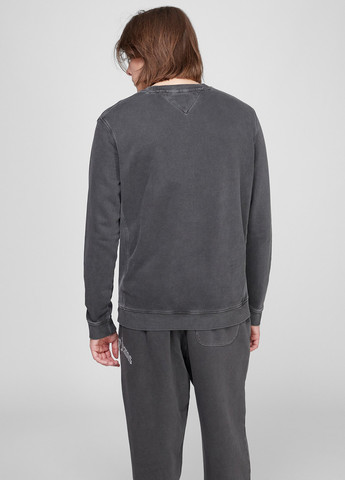 Темно-сірий світшот Tommy Jeans напис без декору (274284915)