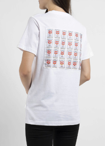Біла футболка із принтом Сampbell's Ko Samui - (250382534)