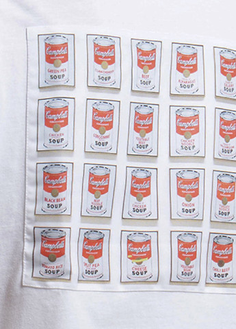 Біла футболка із принтом Сampbell's Ko Samui - (250382534)