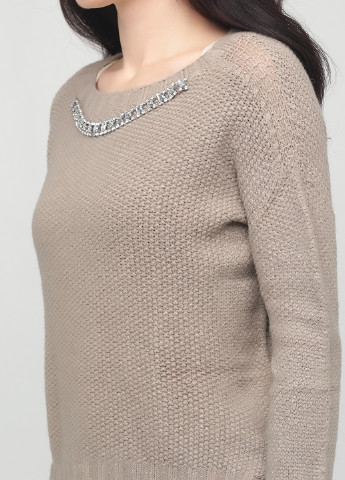 Темно-бежевий демісезонний джемпер джемпер Suijo