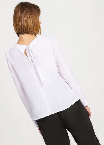 Белая демисезонная блуза Vovk