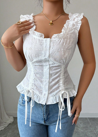 Біла блуза SHEIN