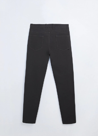 Темно-серые кэжуал летние брюки Zara