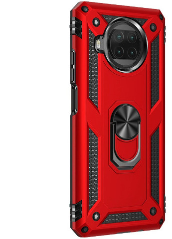 Ударопрочный чехол Serge Ring for Magnet для Xiaomi Mi 10T Lite / Redmi Note 9 Pro 5G Красный (is_00000042785_2) Epik (237829270)
