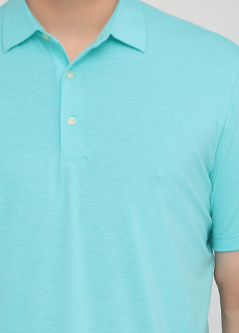 Мятная футболка-поло для мужчин Greg Norman однотонная