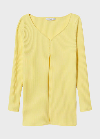 Желтый лето кардиган Mango