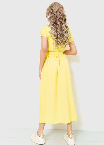 Жовтий кежуал сукня Ager однотонна