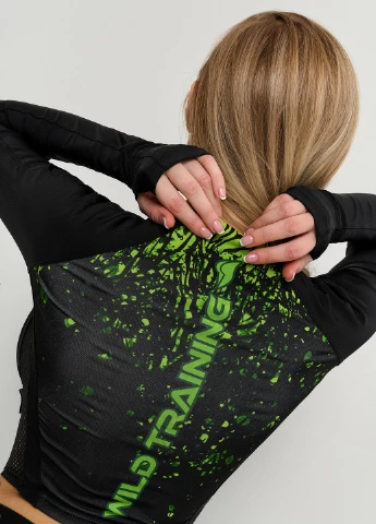 Укороченный Рашгард Bona Fide Rashguard Move Up Tiger Lily (251707953)
