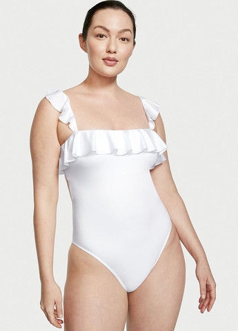 Білий літній купальник суцільний Victoria's Secret