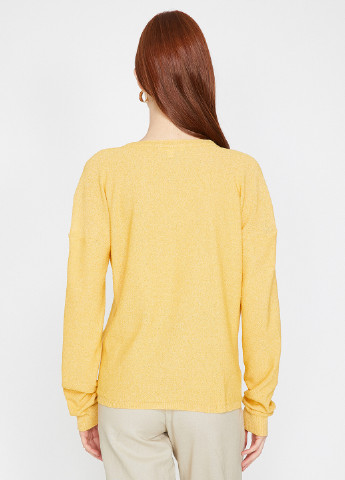 Жовтий демісезонний пуловер пуловер KOTON