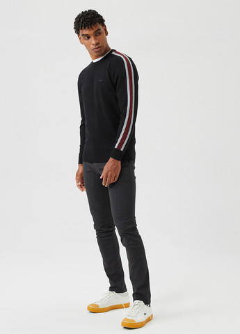 Чорний демісезонний джемпер джемпер Lacoste