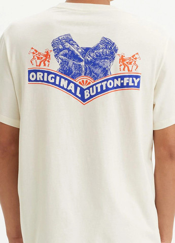 Молочна футболка Levi's