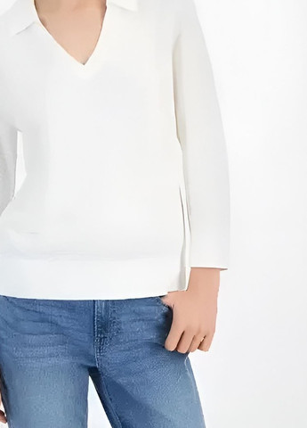 Белый демисезонный свитер Tommy Hilfiger