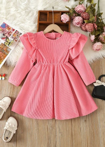 Рожева сукня SHEIN (327828161)