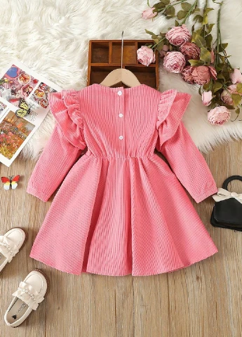 Рожева сукня SHEIN (327828161)