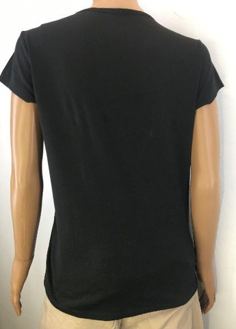 Черная всесезон футболка с коротким рукавом Ralph Lauren Black