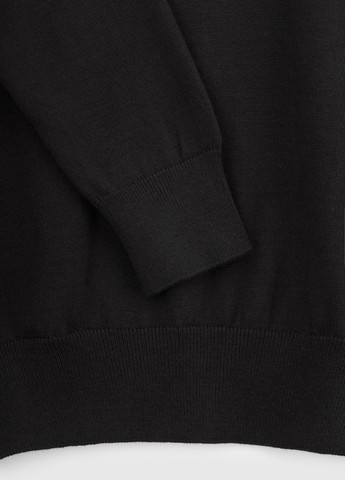 Чорний демісезонний пуловер Figo