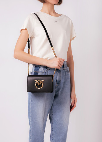 Сумка женская кожанная Pinko LOVE CLICK MINI VITELLO SETA (261762379)