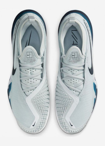 Білі всесезон кросівки чоловічі react vapor nxt clay pure platinum/white (45) 11 Nike
