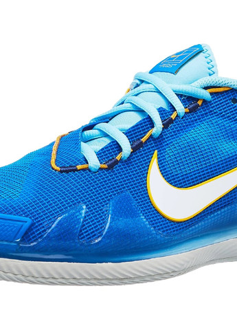 Синие всесезонные кроссовки мужские court air zoom vapor pro clay blue (40) 7 Nike