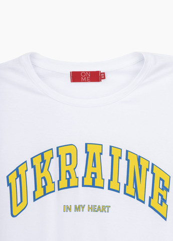 Футболка "Ukraine in my heart" On mee - (261845191)