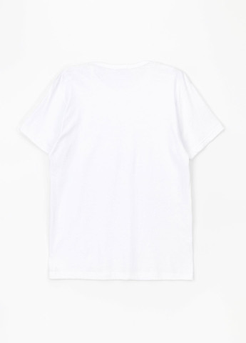 Белая футболка No Brand