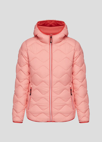 Розовая демисезонная розовая куртка на синтепоне kid g jacket fix hood CMP
