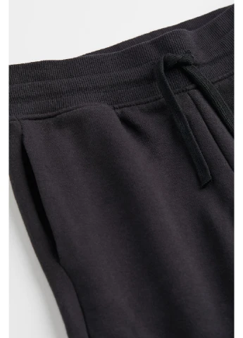 Черные спортивные зимние брюки H&M