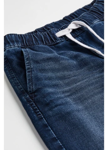 Синие демисезонные джинсы H&M