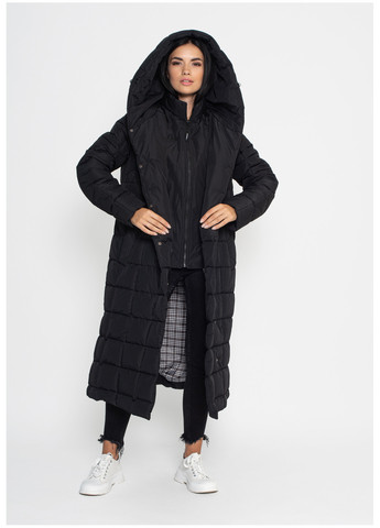 Чорний зимній Пуховик аляска Vicco