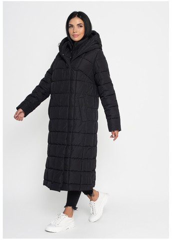 Чорний зимній Пуховик аляска Vicco