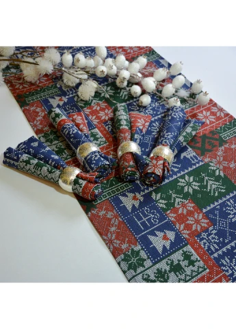 Водоотталкивающая дорожка-раннер на стол 40х240 см Time Textile (262082708)