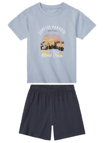 Комбинированная всесезон пижама (футболка, шорты) футболка + шорты Pepperts