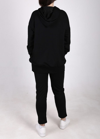 Костюм женский черный весенний большой размер JEANSclub свободная (262006381)