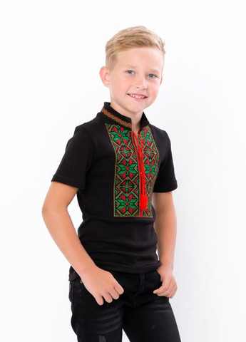 Вышиванка для мальчика с коротким рукавом Носи своє (262006545)