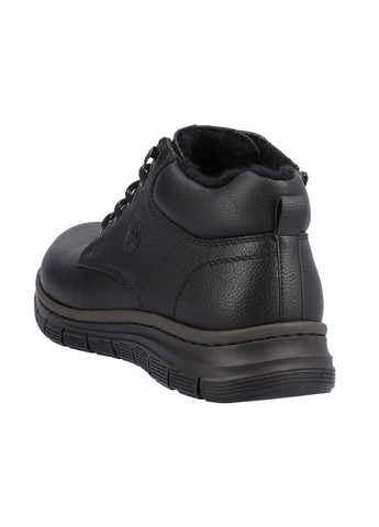 Черные зимние ботинки Rieker