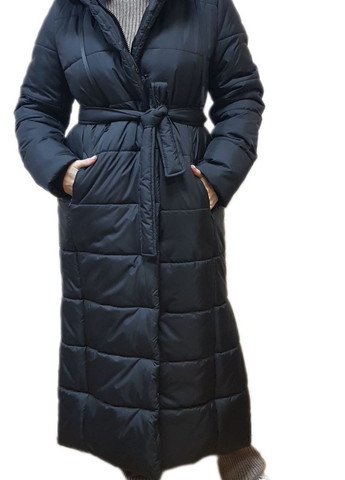 Черная зимняя зимняя куртка-пуховик Fashion Club