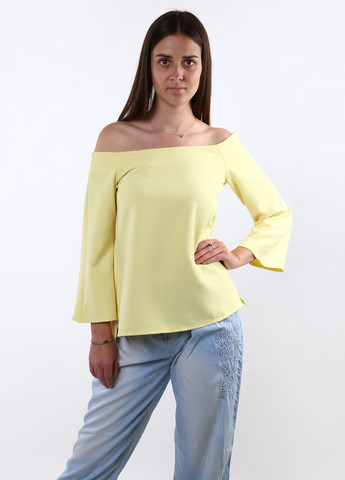 Жовта літня блуза Mtp